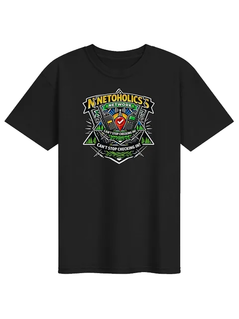 Netoholics Network Official Logo T-Shirt